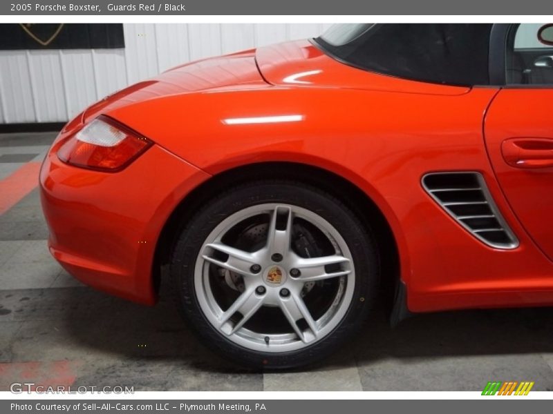 Guards Red / Black 2005 Porsche Boxster