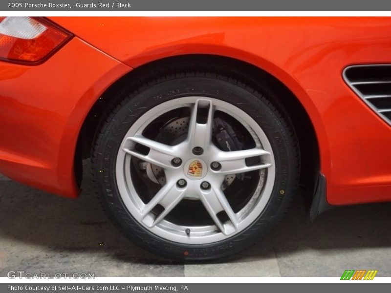 Guards Red / Black 2005 Porsche Boxster