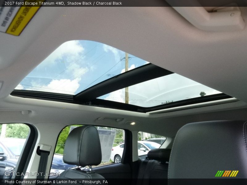 Shadow Black / Charcoal Black 2017 Ford Escape Titanium 4WD