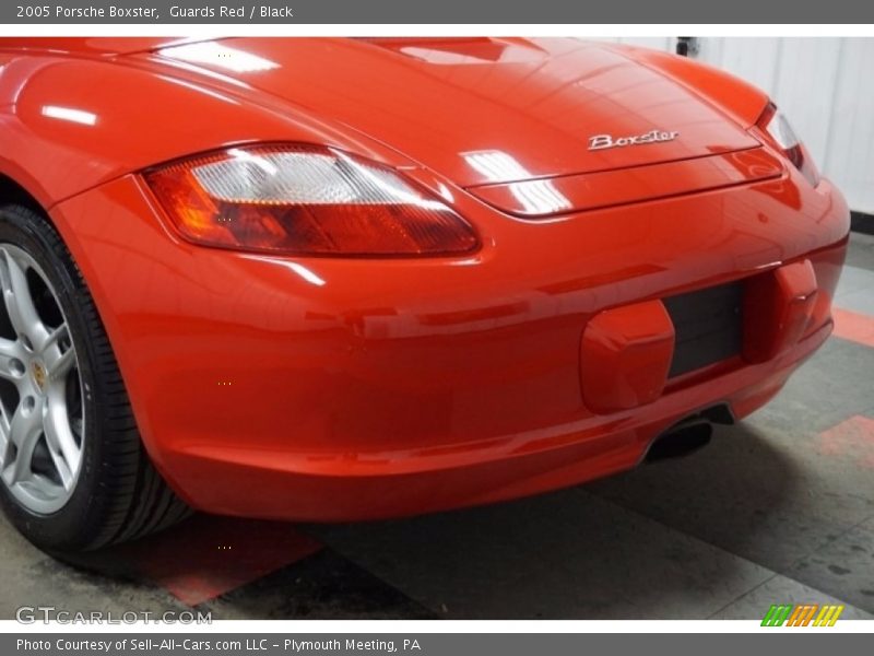 Guards Red / Black 2005 Porsche Boxster