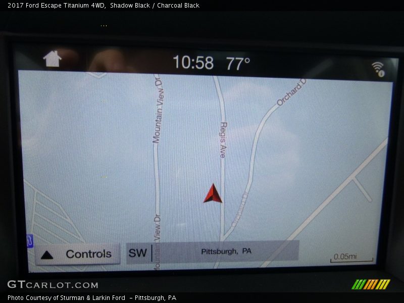 Shadow Black / Charcoal Black 2017 Ford Escape Titanium 4WD