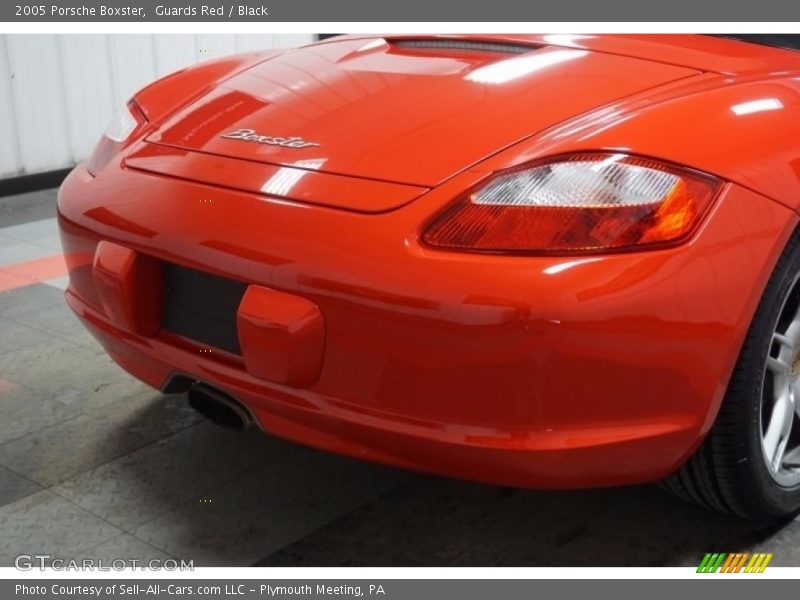 Guards Red / Black 2005 Porsche Boxster