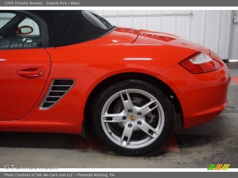 Guards Red / Black 2005 Porsche Boxster