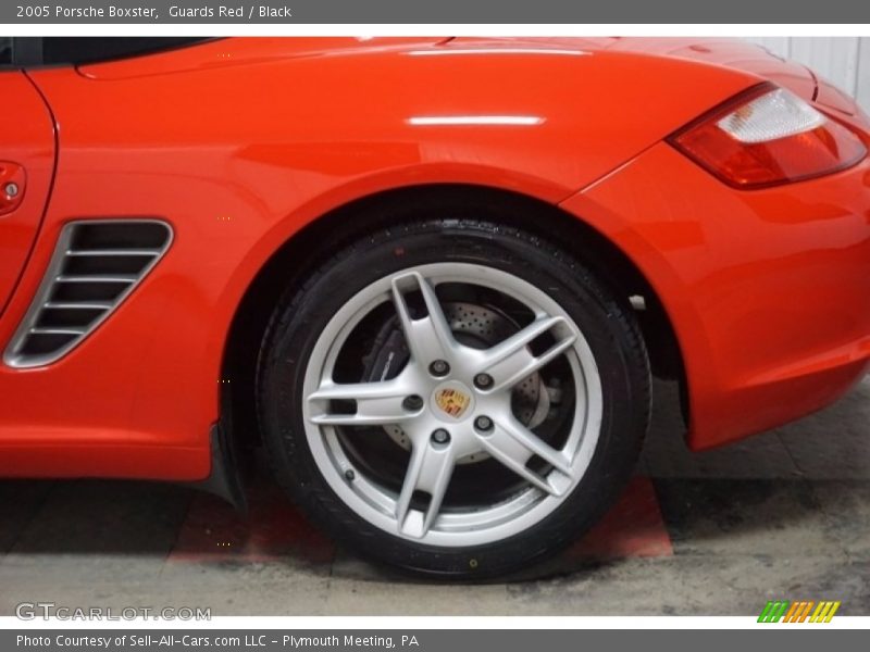 Guards Red / Black 2005 Porsche Boxster