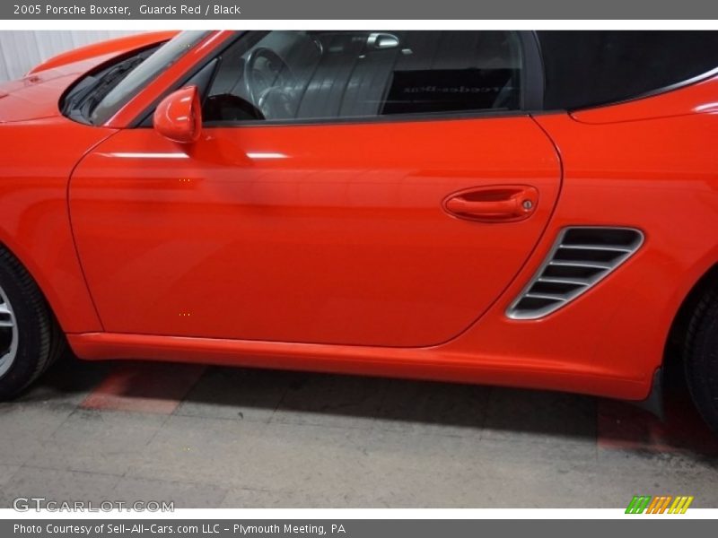 Guards Red / Black 2005 Porsche Boxster
