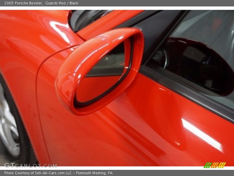 Guards Red / Black 2005 Porsche Boxster