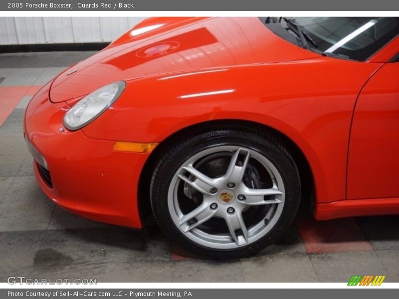 Guards Red / Black 2005 Porsche Boxster