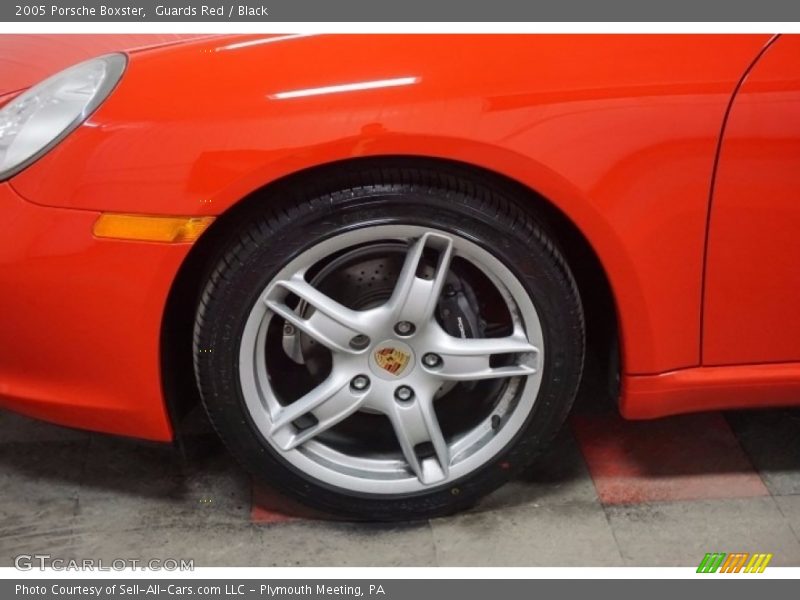 Guards Red / Black 2005 Porsche Boxster