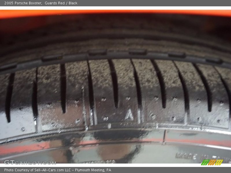 Guards Red / Black 2005 Porsche Boxster
