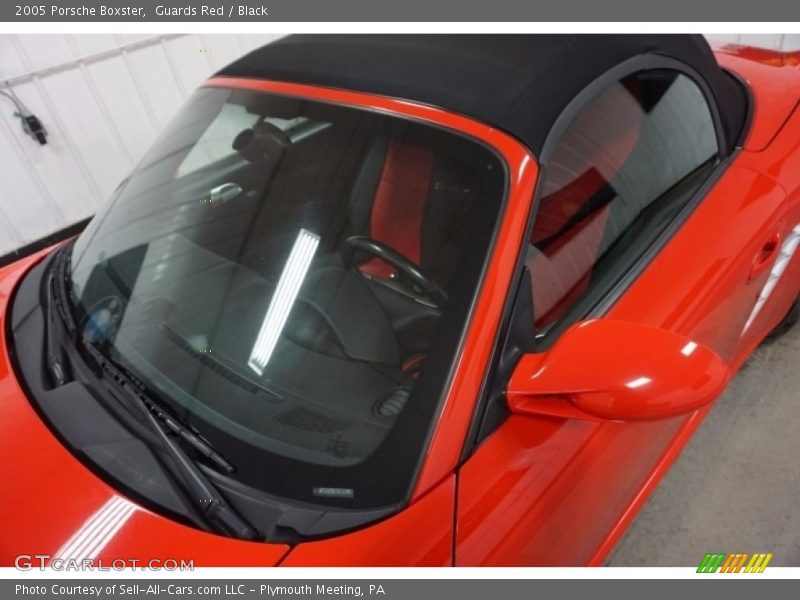 Guards Red / Black 2005 Porsche Boxster