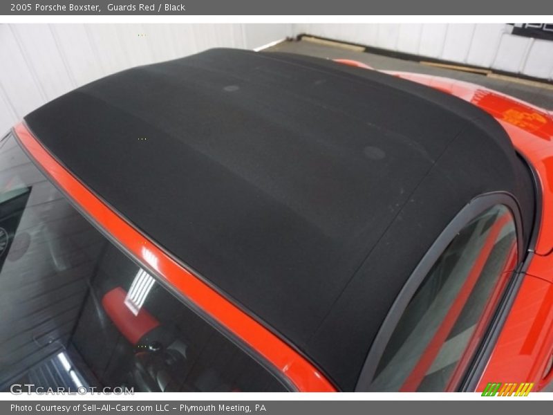 Guards Red / Black 2005 Porsche Boxster