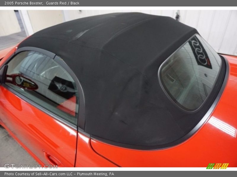 Guards Red / Black 2005 Porsche Boxster