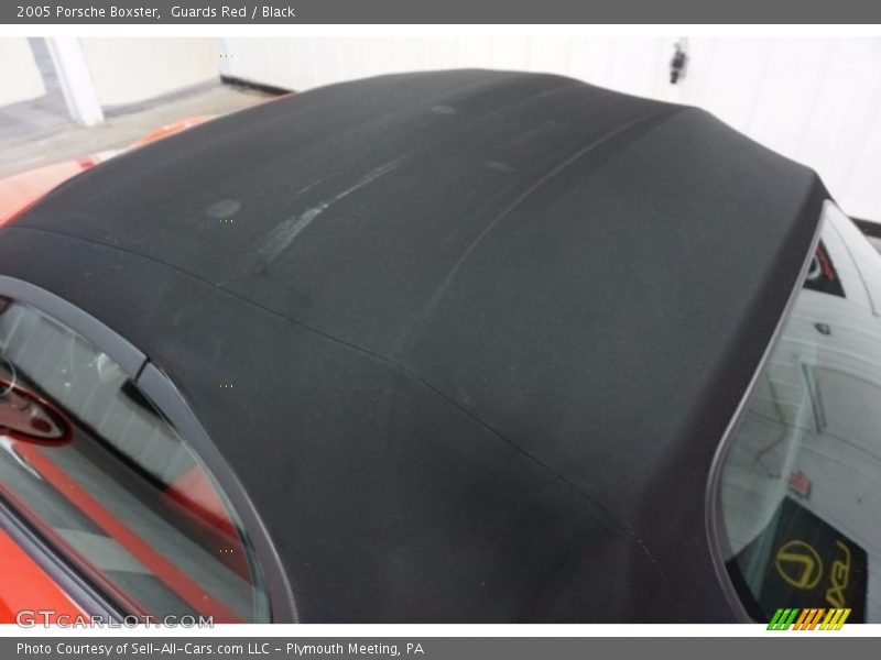 Guards Red / Black 2005 Porsche Boxster