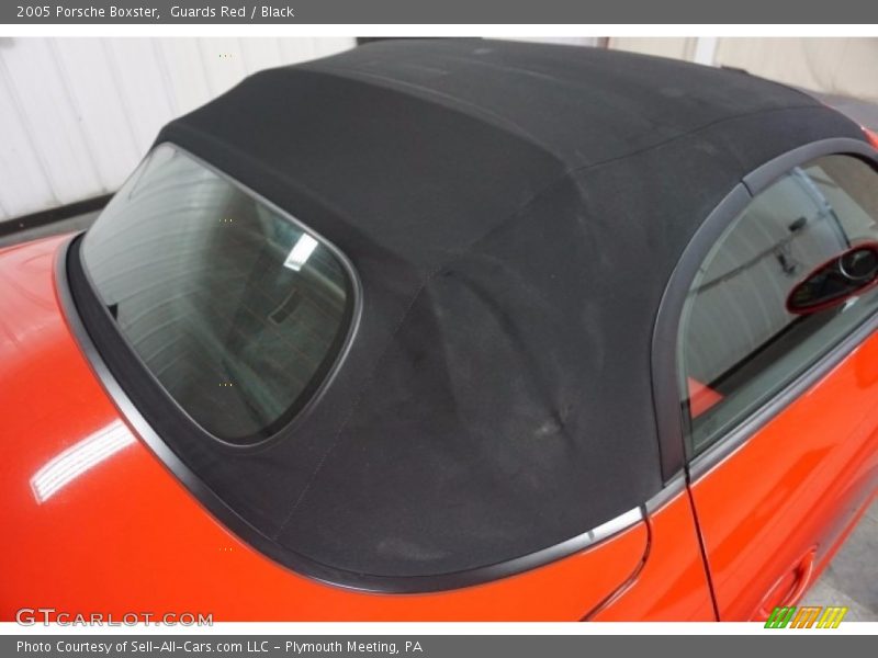 Guards Red / Black 2005 Porsche Boxster