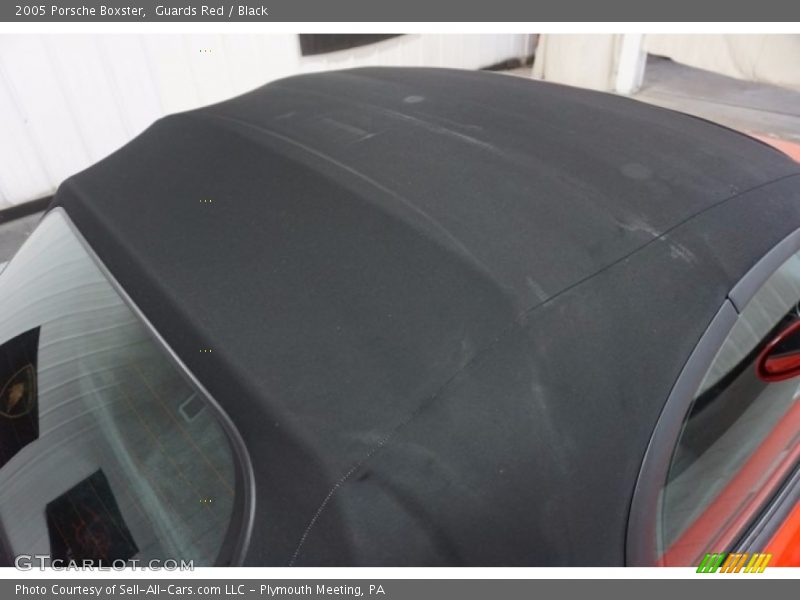 Guards Red / Black 2005 Porsche Boxster