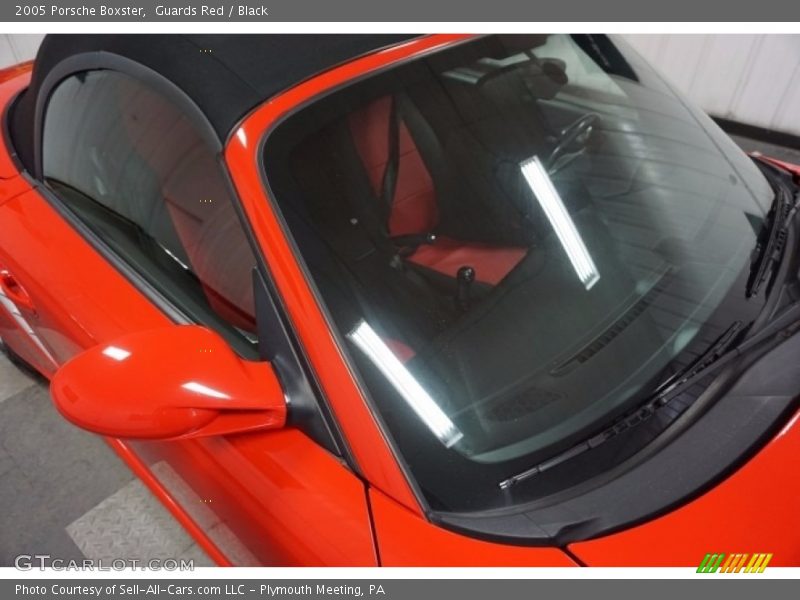 Guards Red / Black 2005 Porsche Boxster