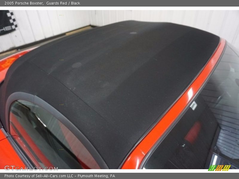 Guards Red / Black 2005 Porsche Boxster