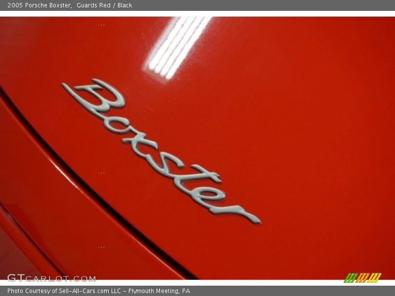 Guards Red / Black 2005 Porsche Boxster