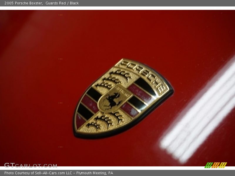 Guards Red / Black 2005 Porsche Boxster