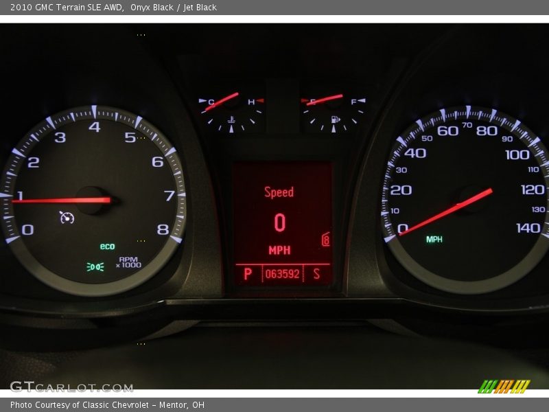 Onyx Black / Jet Black 2010 GMC Terrain SLE AWD