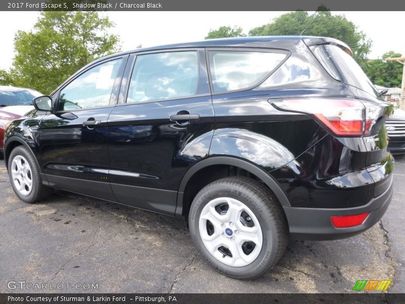 Shadow Black / Charcoal Black 2017 Ford Escape S