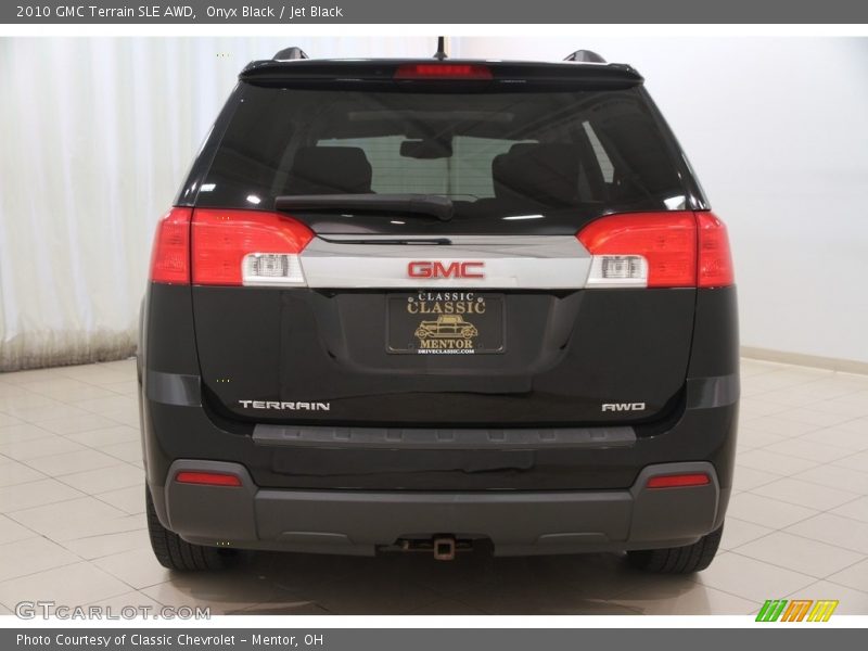 Onyx Black / Jet Black 2010 GMC Terrain SLE AWD