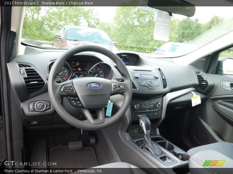 Shadow Black / Charcoal Black 2017 Ford Escape S