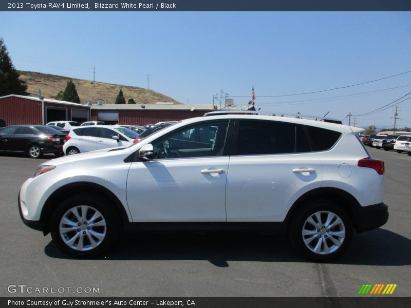 Blizzard White Pearl / Black 2013 Toyota RAV4 Limited