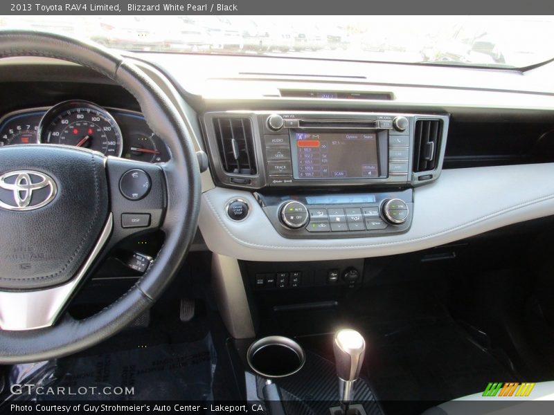 Blizzard White Pearl / Black 2013 Toyota RAV4 Limited