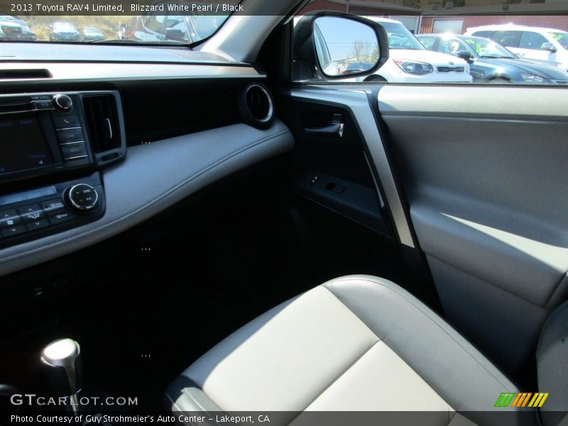 Blizzard White Pearl / Black 2013 Toyota RAV4 Limited