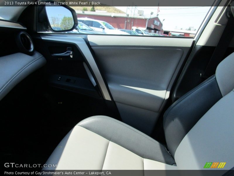 Blizzard White Pearl / Black 2013 Toyota RAV4 Limited