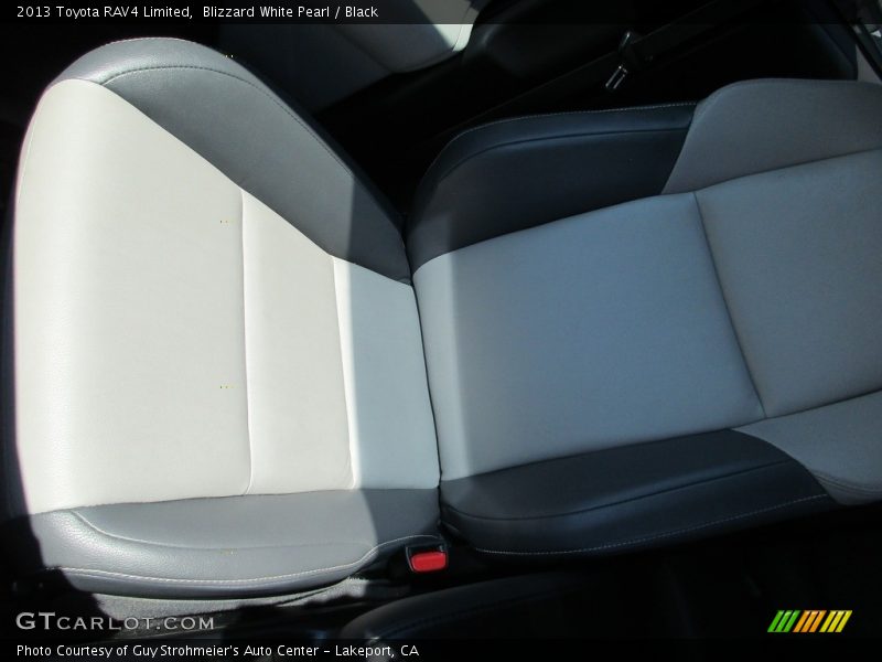 Blizzard White Pearl / Black 2013 Toyota RAV4 Limited