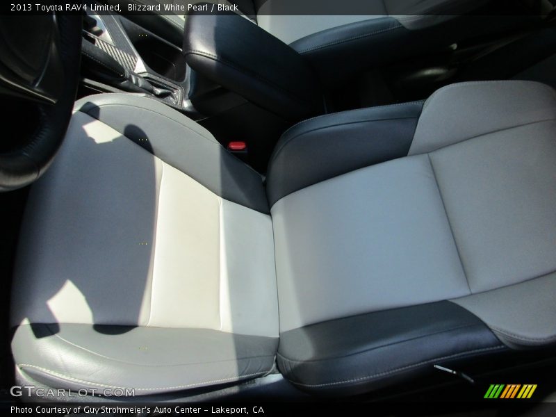 Blizzard White Pearl / Black 2013 Toyota RAV4 Limited