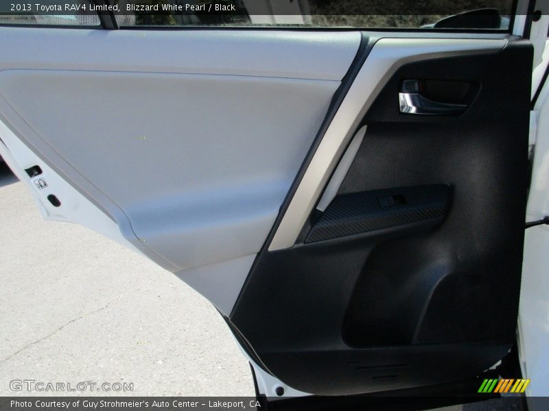 Blizzard White Pearl / Black 2013 Toyota RAV4 Limited