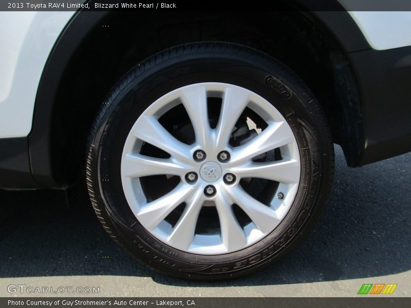 Blizzard White Pearl / Black 2013 Toyota RAV4 Limited