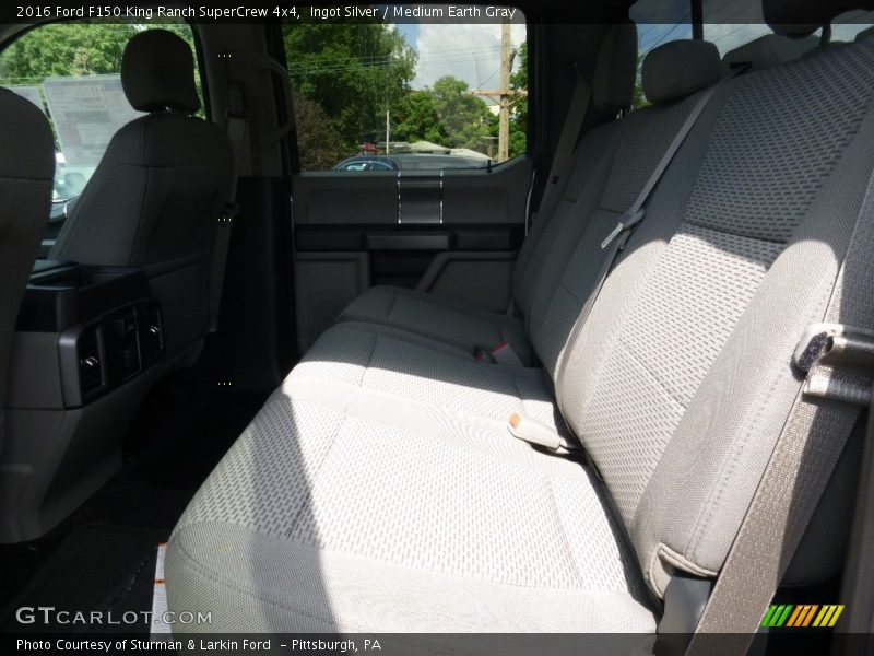 Ingot Silver / Medium Earth Gray 2016 Ford F150 King Ranch SuperCrew 4x4