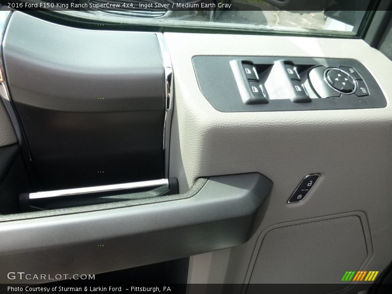 Ingot Silver / Medium Earth Gray 2016 Ford F150 King Ranch SuperCrew 4x4