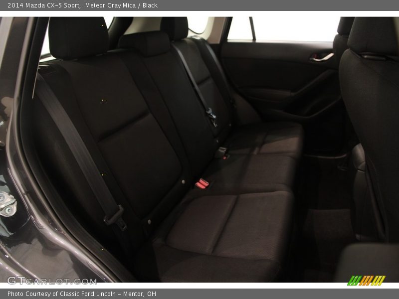Meteor Gray Mica / Black 2014 Mazda CX-5 Sport
