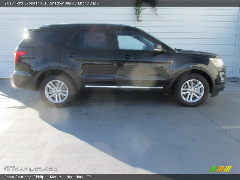 Shadow Black / Ebony Black 2017 Ford Explorer XLT