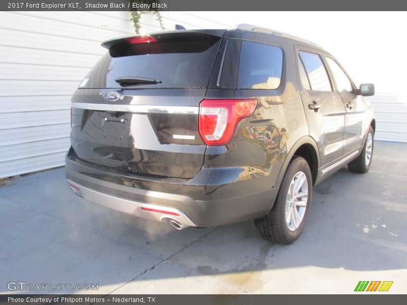 Shadow Black / Ebony Black 2017 Ford Explorer XLT