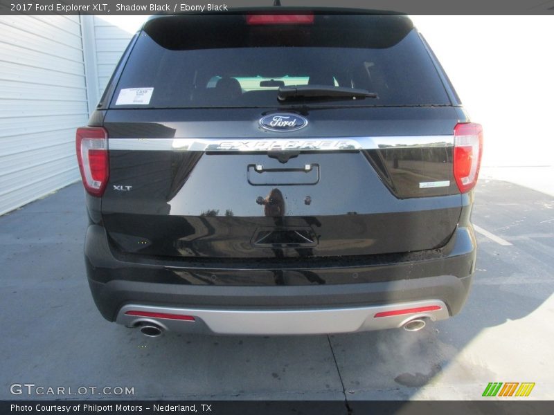 Shadow Black / Ebony Black 2017 Ford Explorer XLT