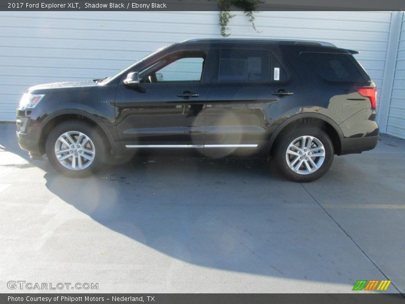 Shadow Black / Ebony Black 2017 Ford Explorer XLT