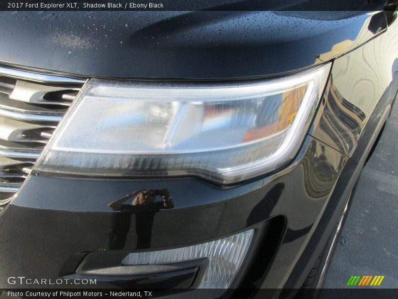 Shadow Black / Ebony Black 2017 Ford Explorer XLT