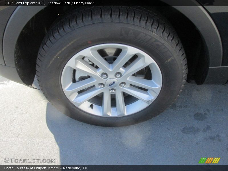 Shadow Black / Ebony Black 2017 Ford Explorer XLT