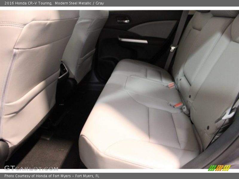 Modern Steel Metallic / Gray 2016 Honda CR-V Touring
