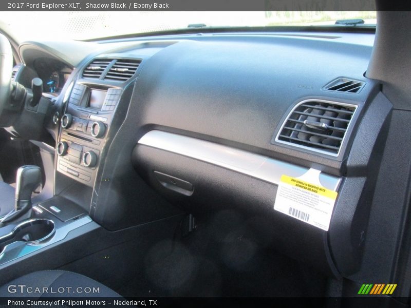 Shadow Black / Ebony Black 2017 Ford Explorer XLT