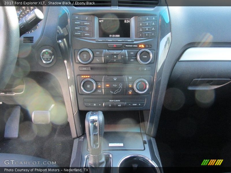 Shadow Black / Ebony Black 2017 Ford Explorer XLT