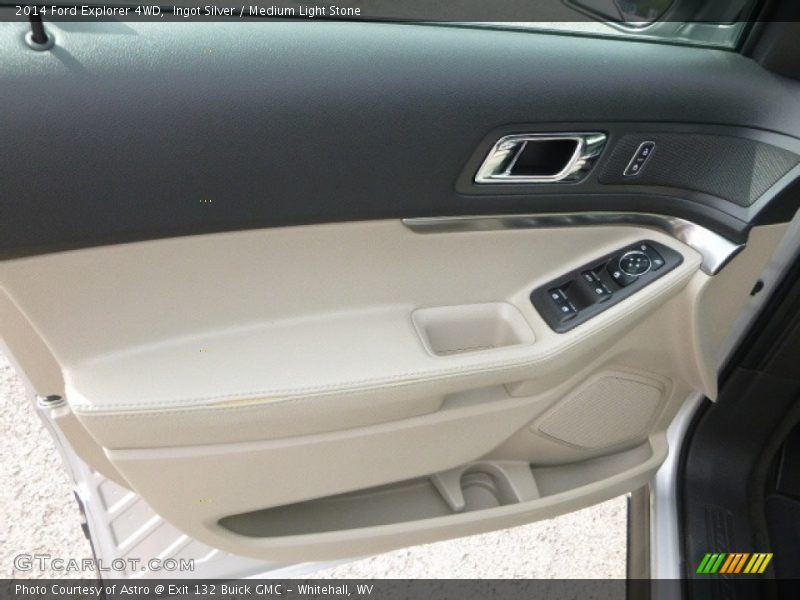 Ingot Silver / Medium Light Stone 2014 Ford Explorer 4WD