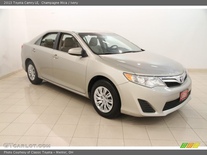 Champagne Mica / Ivory 2013 Toyota Camry LE