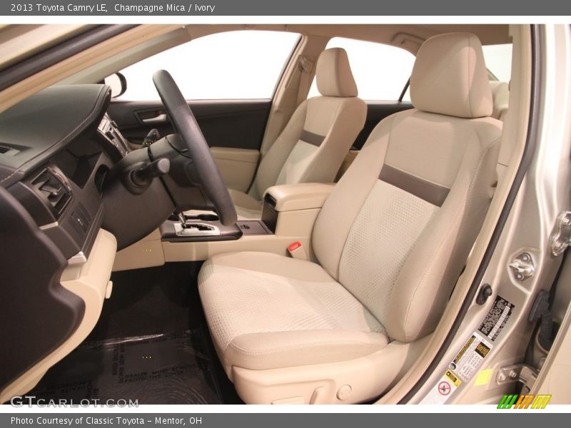 Champagne Mica / Ivory 2013 Toyota Camry LE